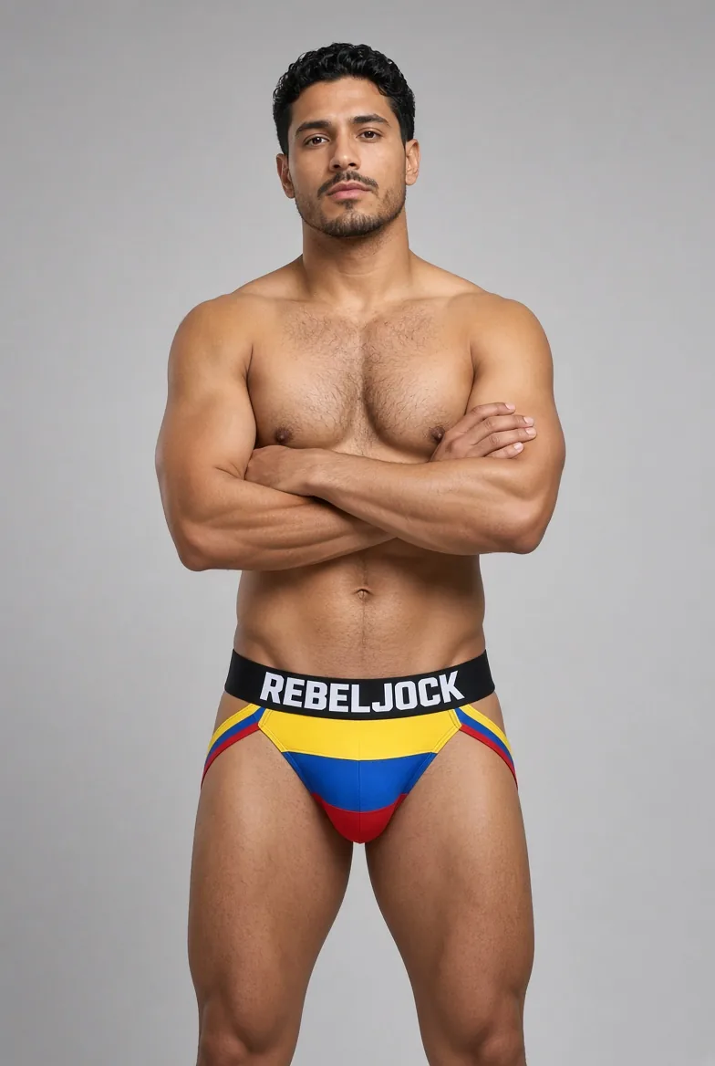 REBELJOCK Bandera Brief, front view